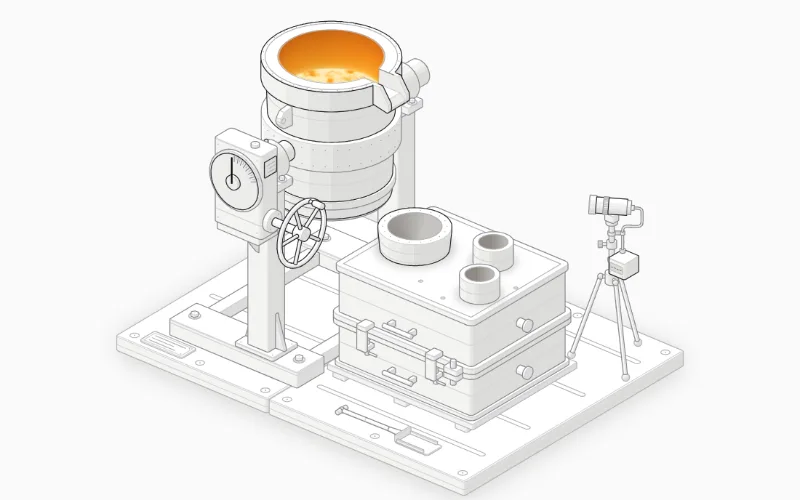 Foundry pour · Anatomy preview