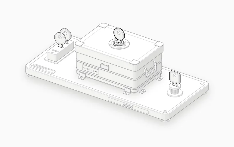 Two-key box · Anatomy preview