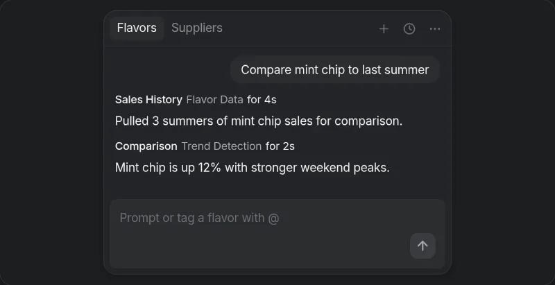 Chat preview