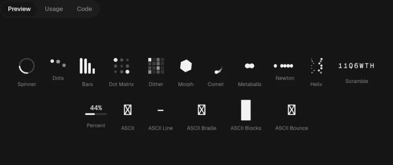 Loader preview