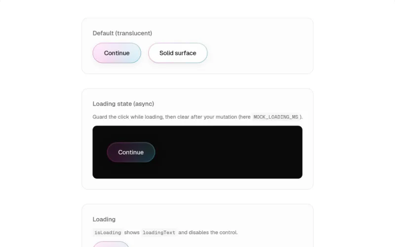 Halo Button preview