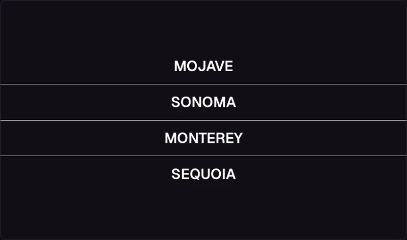 Flowing Menu preview
