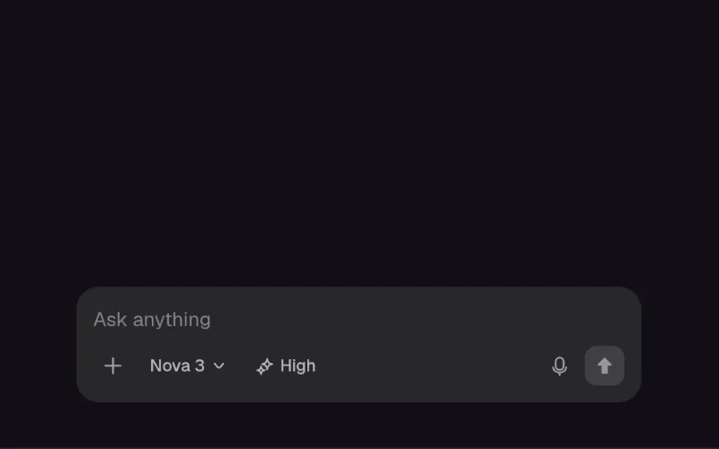 Prompt Bar preview